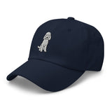 Goldendoodle (White) Embroidered Hat