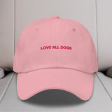 Love All Dogs Embroidered Hat
