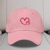 Heart & Paw Embroidered Hat