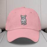 Frenchie Sit Embroidered Hat