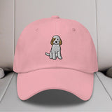 Goldendoodle (White & Gold) Embroidered Hat