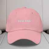 Dog Dad Handwritten Embroidered Hat
