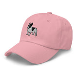 French Bulldog (Pied) Embroidered Hat