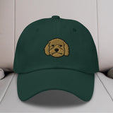Cavapoo Head Embroidered Hat
