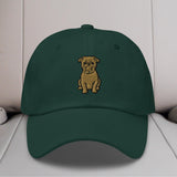 Brussels Griffon Embroidered Hat