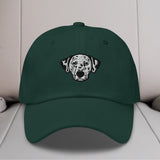 Dalmatian Head Embroidered Hat