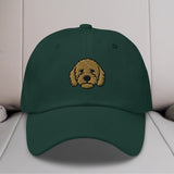 Goldendoodle Head Embroidered Hat