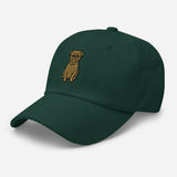 Brussels Griffon Embroidered Hat