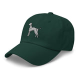 Dalmatian Embroidered Hat