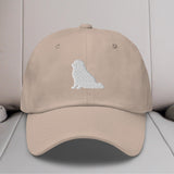 Bernese Mountain Dog Silhouette Embroidered Hat