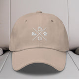 Hike Beer Dog Repeat Embroidered Hat