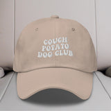 Couch Potato Dog Club Embroidered Hat