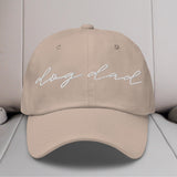 Dog Dad Script Embroidered Hat