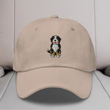 Bernedoodle Embroidered Hat