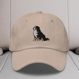 Bernese Mountain Dog Embroidered Hat