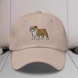 Bulldog Embroidered Hat