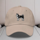 Husky Embroidered Hat