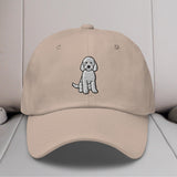 Goldendoodle (White) Embroidered Hat