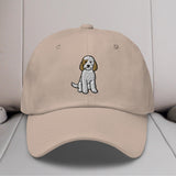 Goldendoodle (White & Gold) Embroidered Hat