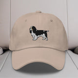 Cavalier King Charles Spaniel (Tricolor) Embroidered Hat