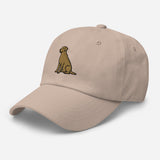 Labrador Retriever Sit Embroidered Hat
