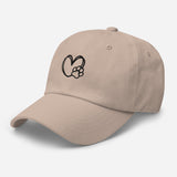 Heart & Paw Embroidered Hat