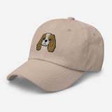 Cavalier King Charles Spaniel Head (Blenheim) Embroidered Hat