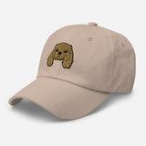 Cavalier King Charles Spaniel Head (Ruby) Embroidered Hat