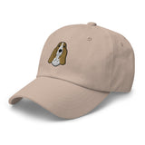 Basset Hound Head Embroidered Hat