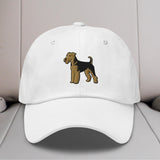 Airedale Terrier Embroidered Hat
