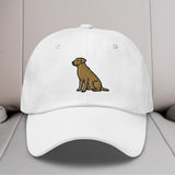 Labrador Retriever Sit Embroidered Hat