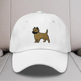 Cairn Terrier Embroidered Hat