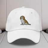 Cavalier King Charles Spaniel Sit (Blenheim) Embroidered Hat