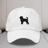 Cavapoo Silhouette Embroidered Hat