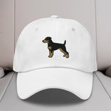 Miniature Pinscher Embroidered Hat