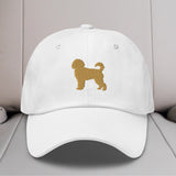 Cockapoo Silhouette Embroidered Hat