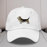 Basset Hound Embroidered Hat