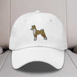 Basenji Embroidered Hat