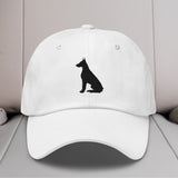 Doberman Silhouette Embroidered Hat