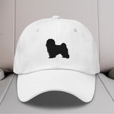 Havanese Silhouette Embroidered Hat