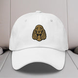 Field Spaniel Head Embroidered Hat