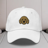 Goldendoodle Head Embroidered Hat