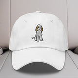 Goldendoodle (White & Gold) Embroidered Hat