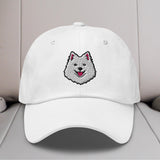 Japanese Spitz Embroidered Hat