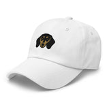 Dachshund Head Embroidered Hat
