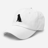 Mastiff Silhouette Embroidered Hat