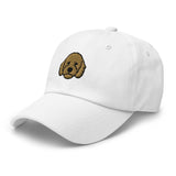 Goldendoodle Head Embroidered Hat