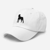 Boxer Silhouette Embroidered Hat