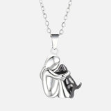 Embrace Pendant Necklace
