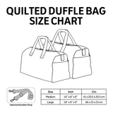Classic Spaniel Quilted Duffle Bag NCU0PT9325